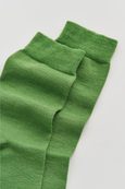 Green Merino Socks large